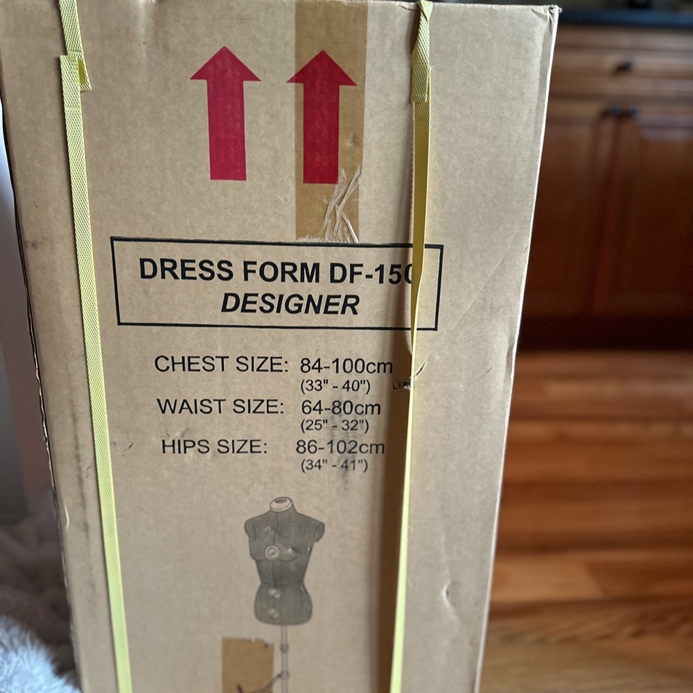 Elegant Gray Designer Dress Form